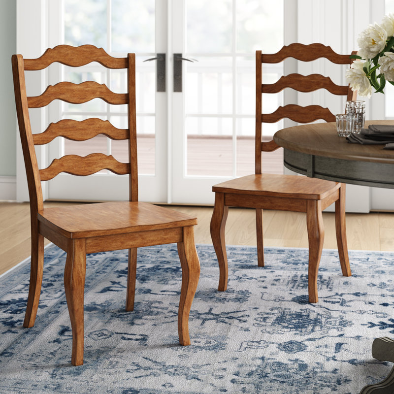 Three Posts™ Fortville Solid Wood Side Chair & Reviews Wayfair